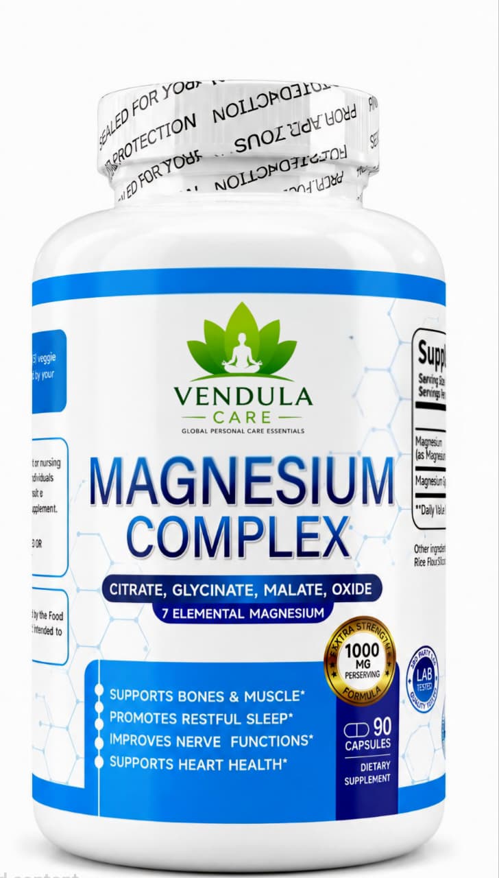 Magnesium Complex Capsules for Daily Blood Sugar Support